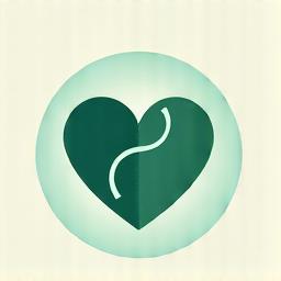Illustration of a heart and lungs, representing cardiovascular health.